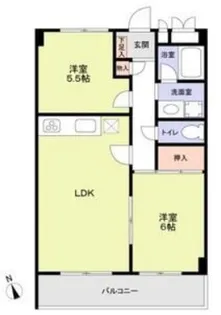 ユングフラウ【2階】の間取り
