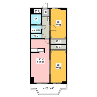 T.Fコンフォート【2階】の間取り
