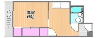 チサンマンション岡山【11階】の間取り