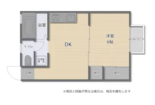 ラ・セレーネF【1階】の間取り