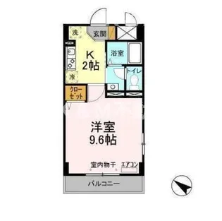 ラティニア【6階】の間取り