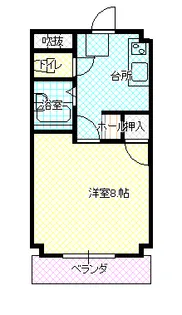 インペリアル2【3階】の間取り