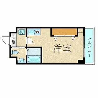 スカイコート両国壱番館【8階】の間取り