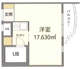 トレンタハウス八王子【5階】の間取り