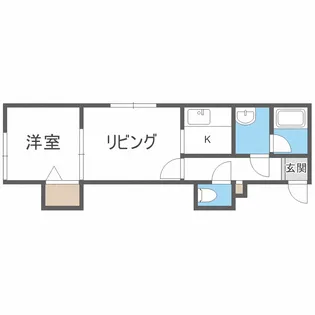 フォーレスト円山北【3階】の間取り