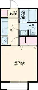 メゾン・ラヴィサント【2階】の間取り