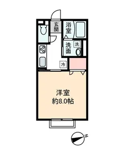 ラピエール【1階】の間取り