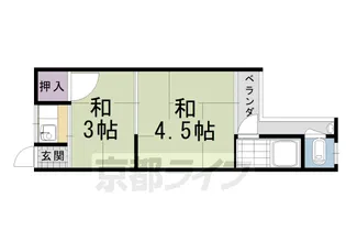 藤枝荘【2階】の間取り