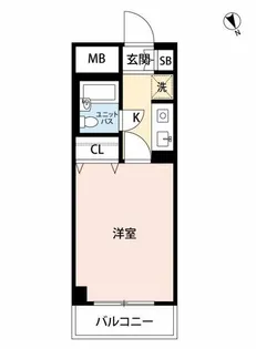 プライム・コア溝の口【2階】の間取り