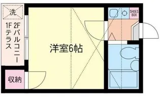 レオパレス21鶴見第8【2階】の間取り
