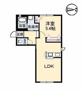 アマービレ 3RD棟【1階】の間取り