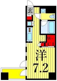 ジーベック東日暮里ノース【2階】の間取り
