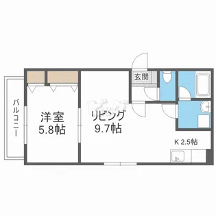 グランデディモーラ【3階】の間取り