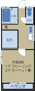 ELM宮町【2階】の間取り
