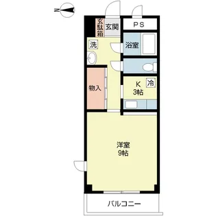 パレスヨシノ【2階】の間取り