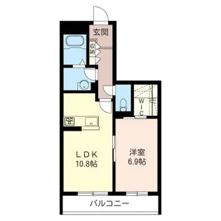 グランドシャトー航空公園A【1階】の間取り