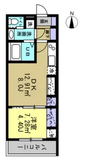 ヴァンベールコート【3階】の間取り