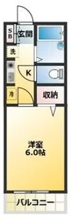 ポートハウスII【2階】の間取り