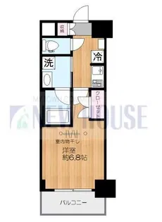 フレンシア文京関口【6階】の間取り
