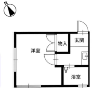 シエル妙蓮寺【1階】の間取り