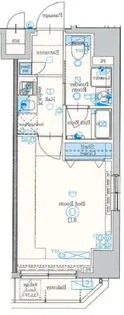グラントゥルース両国II【8階】の間取り