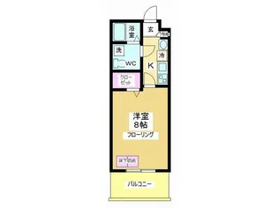 アルファコート川越脇田 I【3階】の間取り