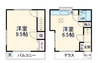 ローズガーデンS31Bの間取り