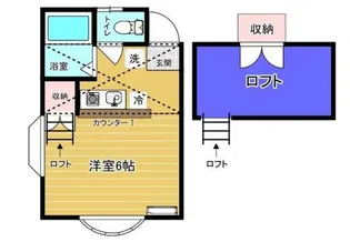エスペランサII【1階】の間取り