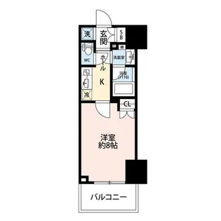 プレール・ドゥーク王子【11階】の間取り