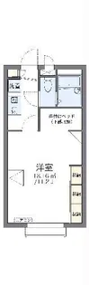 レオパレス加那【2階】の間取り