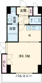 スペーシア高円寺I【2階】の間取り