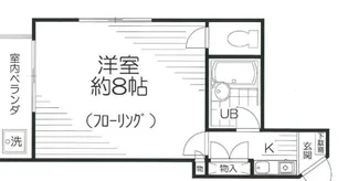 弓長ビル【2階】の間取り