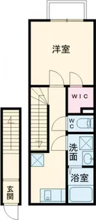 アムール美園【2階】の間取り