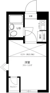ライブコア赤羽【1階】の間取り