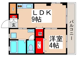 プランドールT・M【2階】の間取り