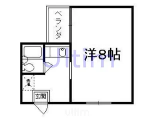 アメニティ桃山【4階】の間取り