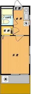 東京都小金井市本町2【アパート】の間取り