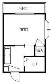 レグルス戸坂くるめ木【3階】の間取り