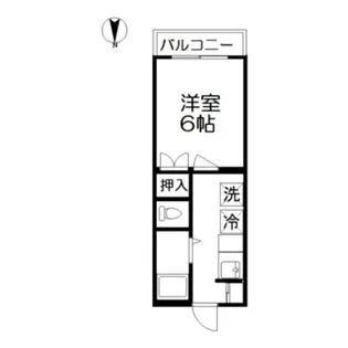 サンシャイン98【4階】の間取り