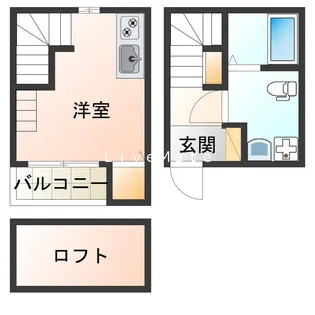 ハーモニーテラス瑞穂通の間取り