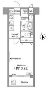 NIKKO APARTMENT HOUSE【1階】の間取り