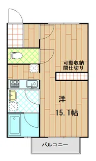 メープルコート【2階】の間取り