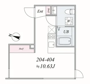 the trias sakuradai【2階】の間取り