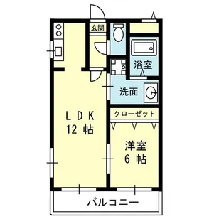 アバンティ【1階】の間取り