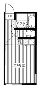 OCEAN’S12【2階】の間取り