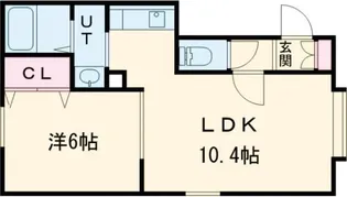 Grand Porte【1階】の間取り