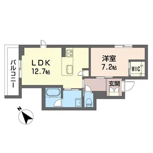 【新築】エクラージュ【SHM】【3階】の間取り