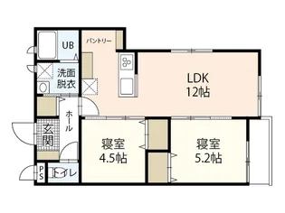 EASE【3階】の間取り