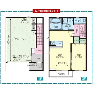 平須スクエアの間取り