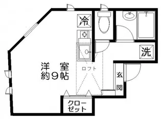 アバンシオ【2階】の間取り